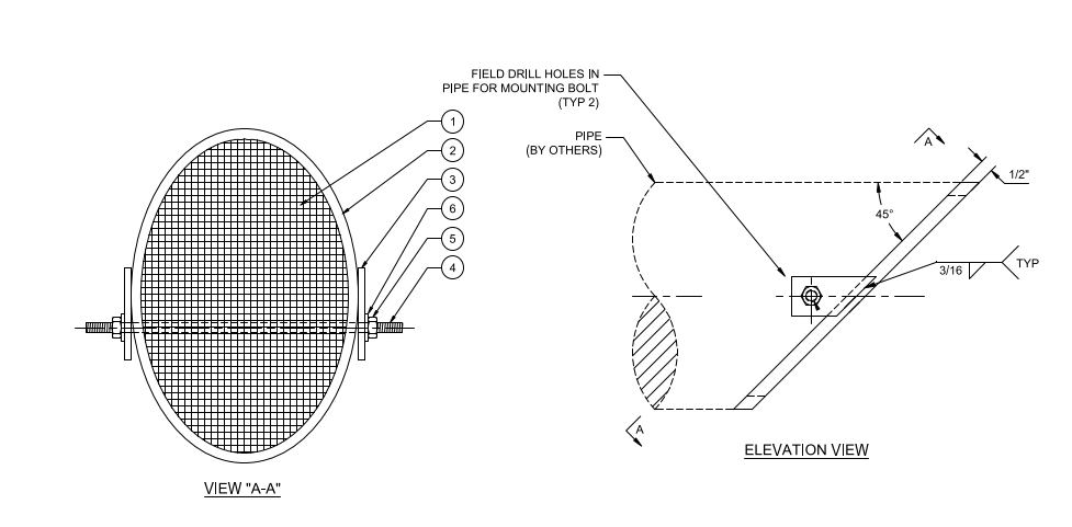 bird screen assembly