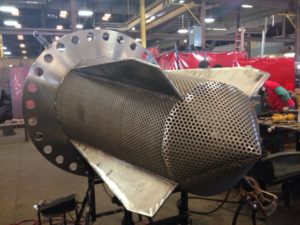 Conical strainer