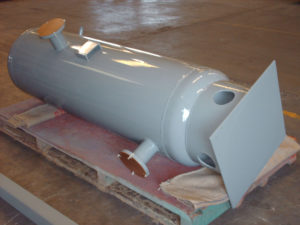 26" hot water expansion tank for a compressor