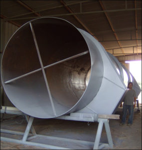 90" Diameter Duct Work for an Ammonia Plant