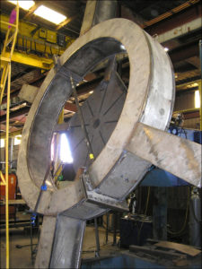 58 Large Diameter Floating Rings for a Refinery in Saudi Arabia