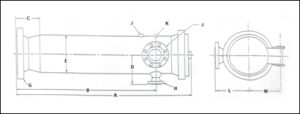 Pig launcher drawing