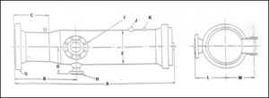 Pig receiver drawing