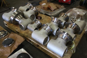 Tee strainers