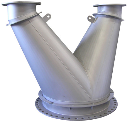 Exhaust Manifold that will be used with an Electric Generating System