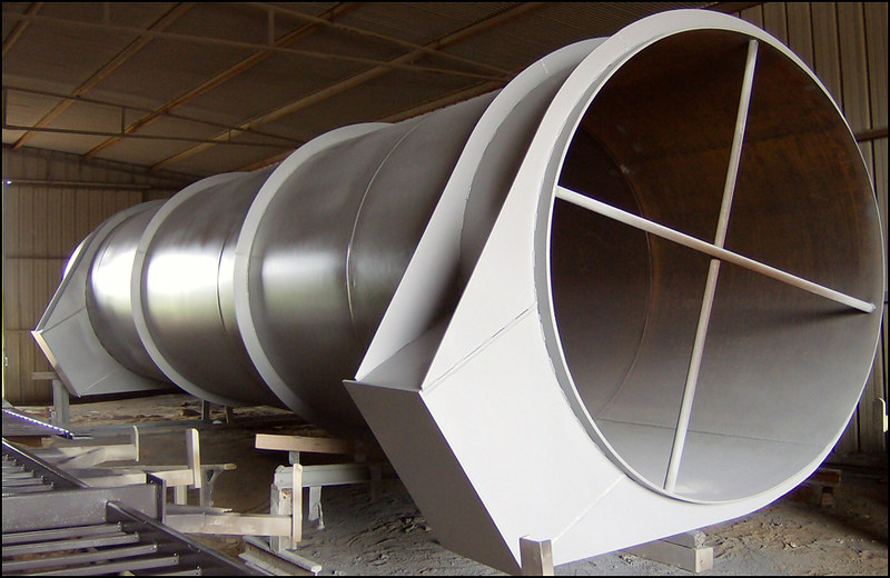 90″ O.D. Duct Work for an Ammonia Plant